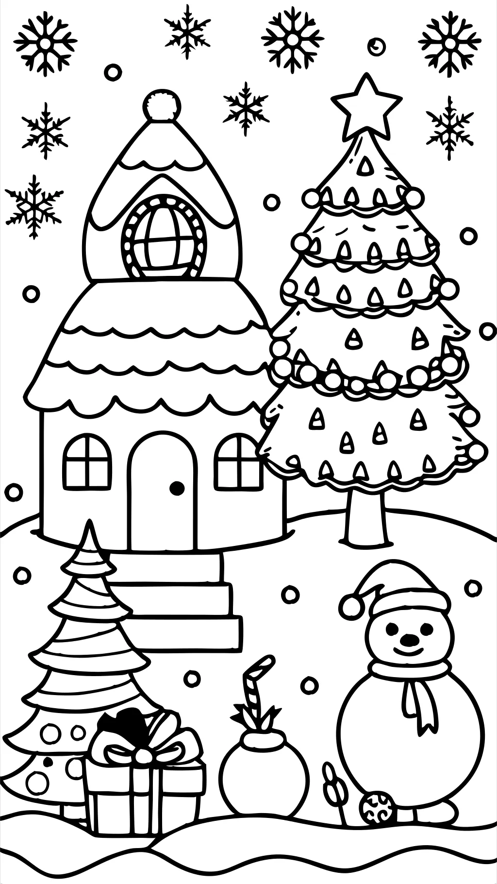 chrisrmas coloring pages